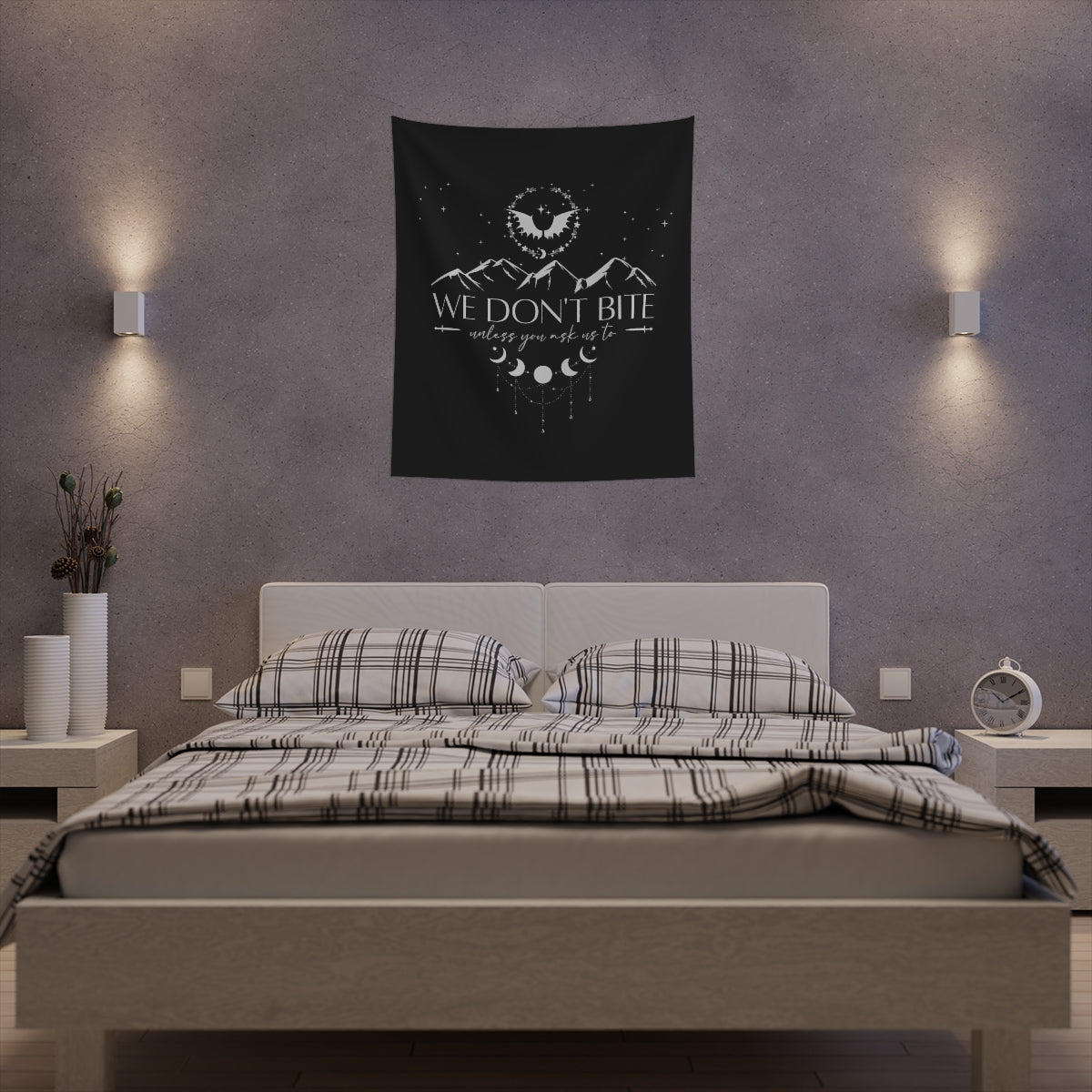 We Don't Bite ACOTAR Wall Tapestry