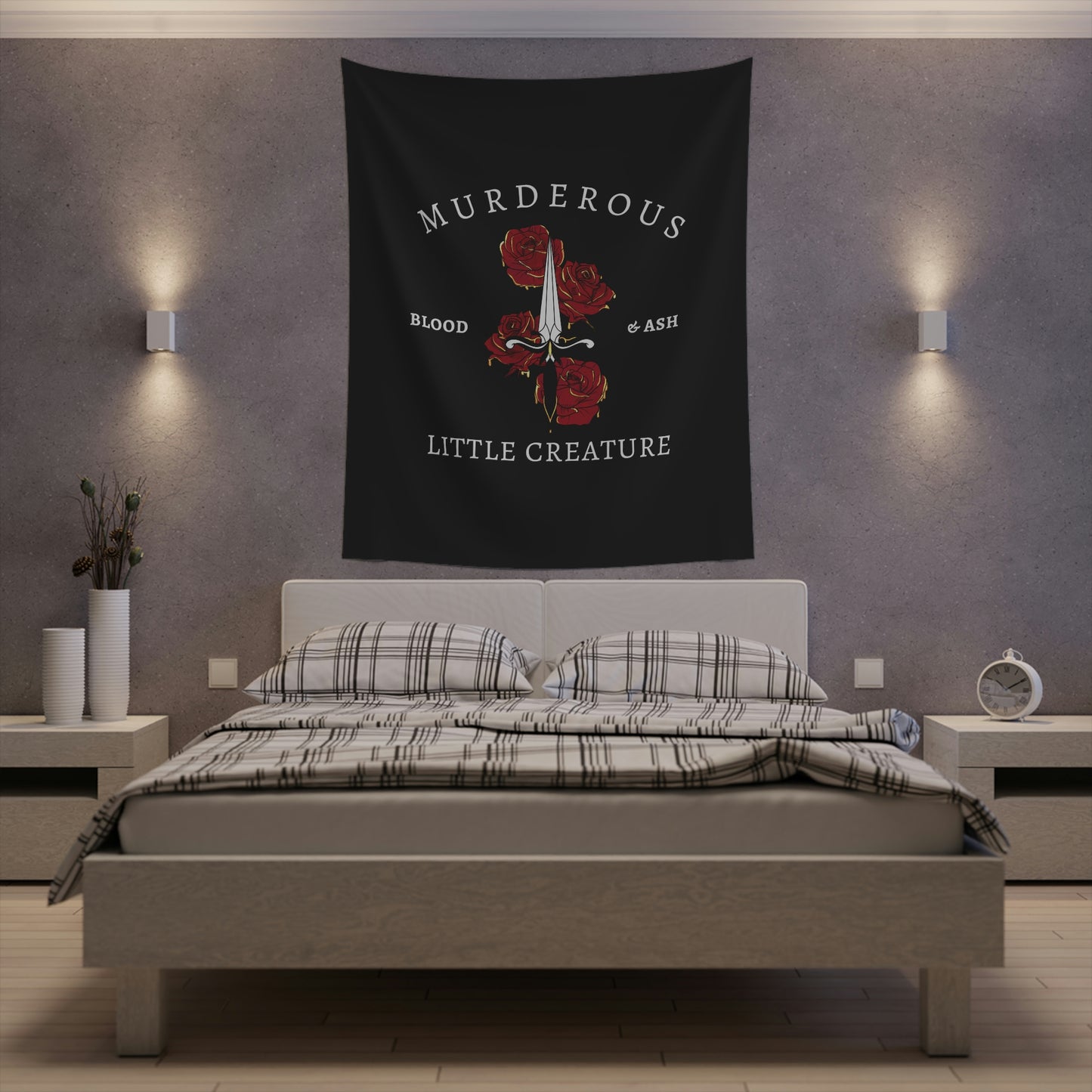 Murderous Creature Wall Tapestry