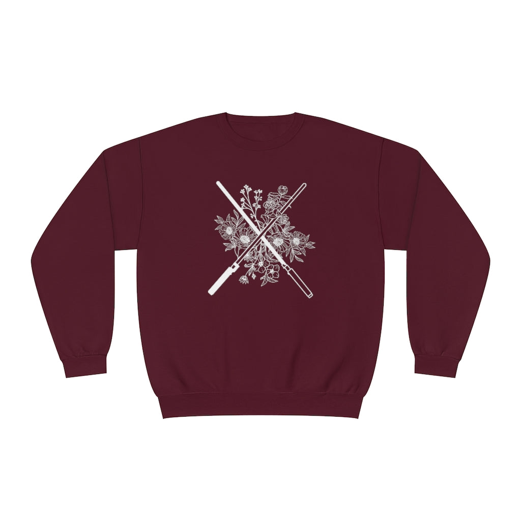 FlowerSaber Crewneck Sweatshirt