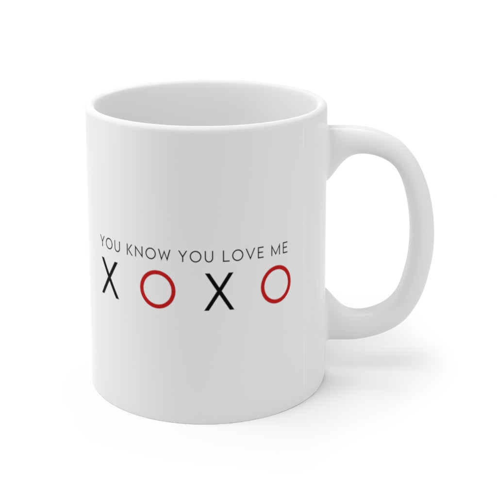 XOXO Ceramic Mug 11oz