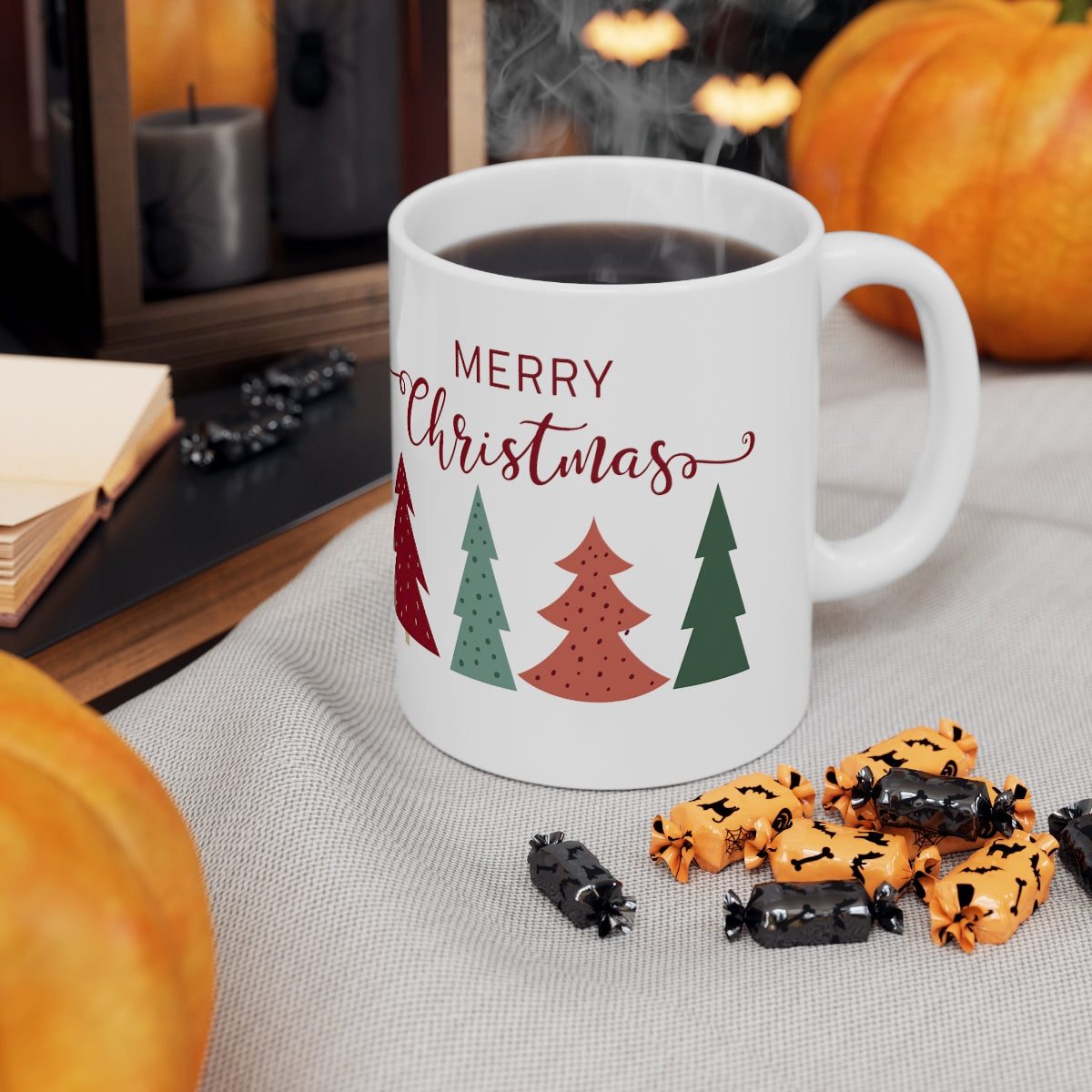 Merry Christmas Ceramic Mug 11oz