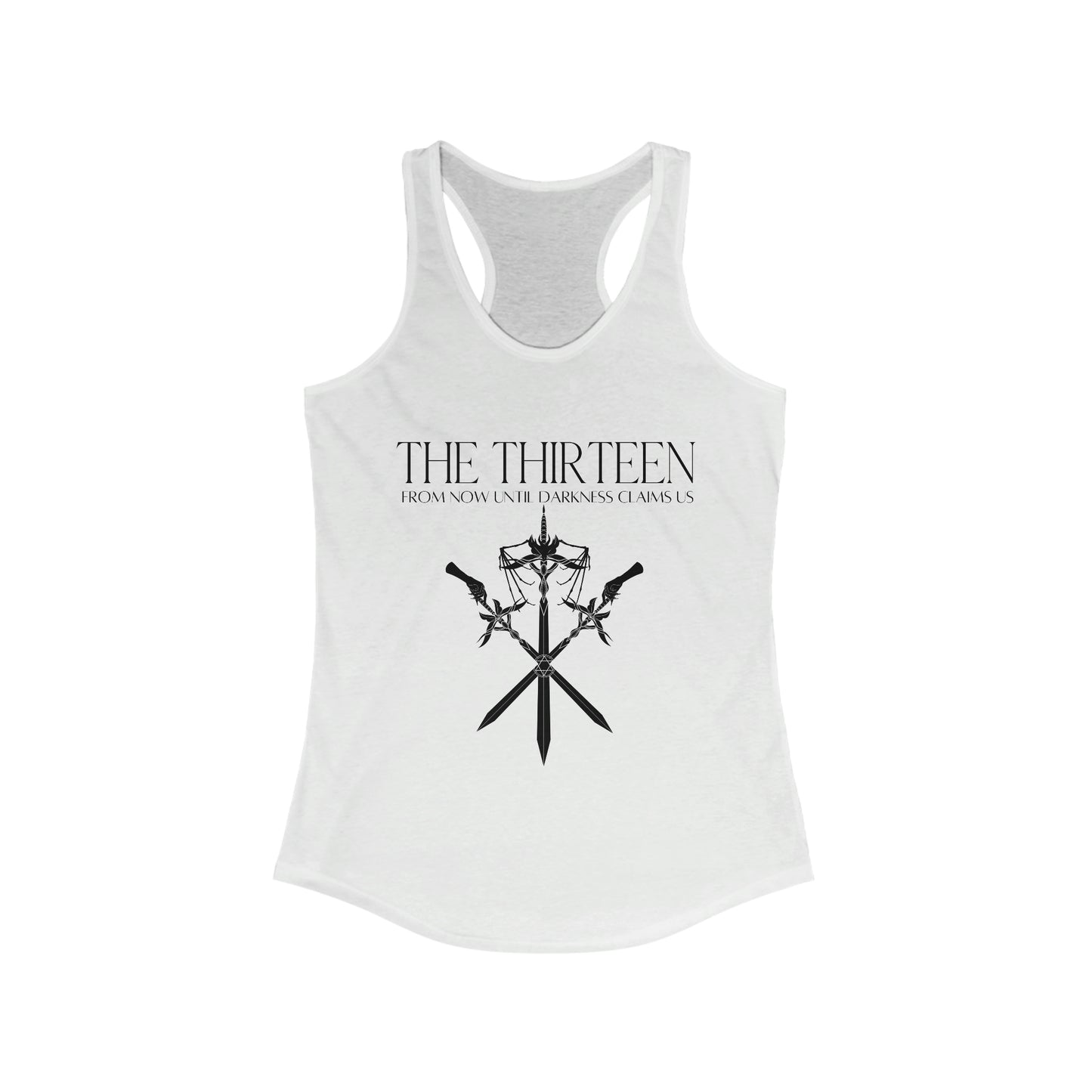 The Thirteen Racerback Tank