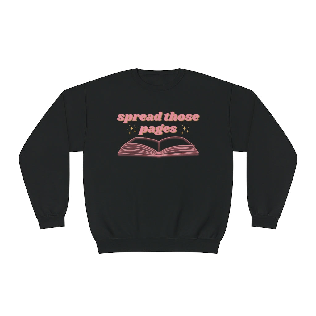 Spread Those Pages Crewneck Sweatshirt