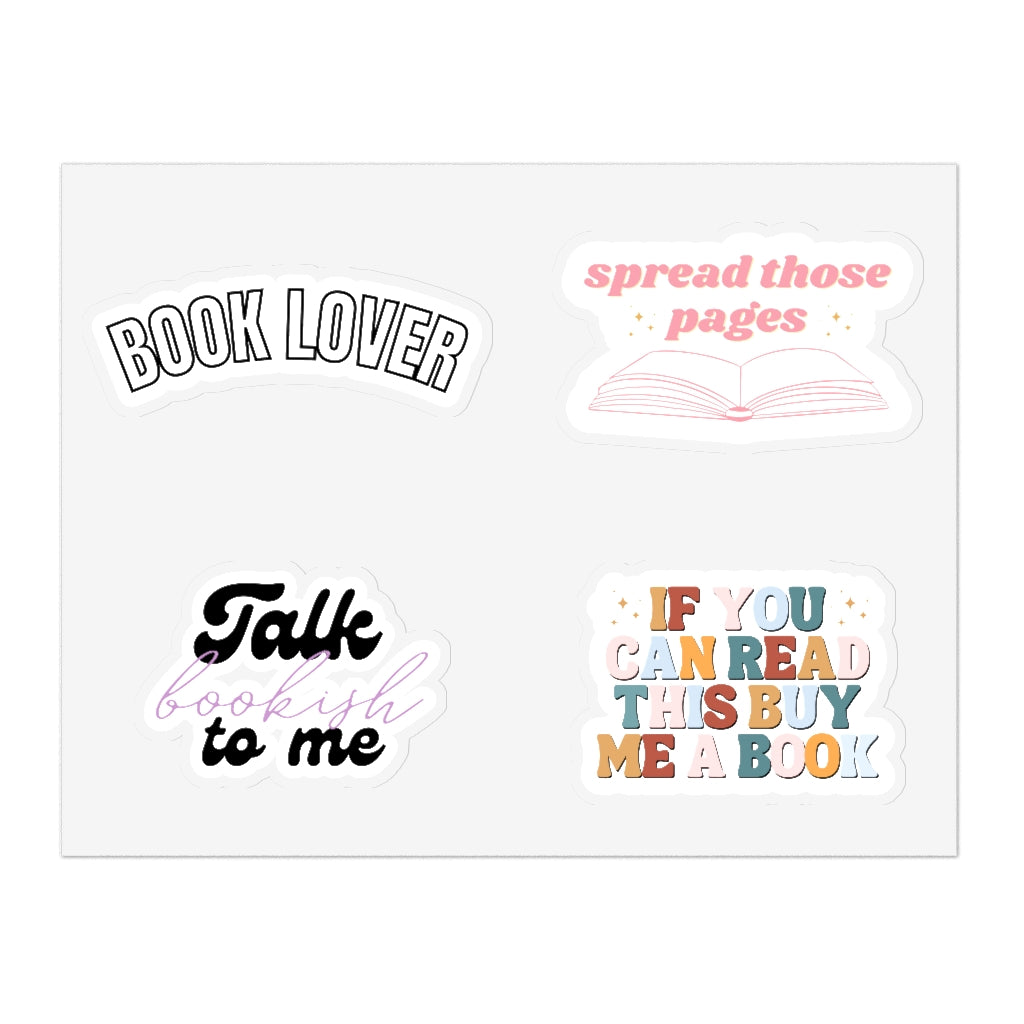 Book Collection Sticker Sheets