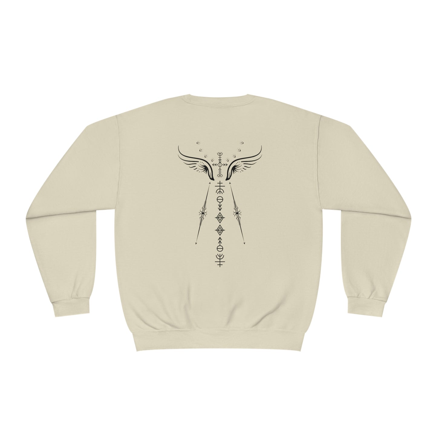 Aelin Back Tattoo Crewneck Sweatshirt