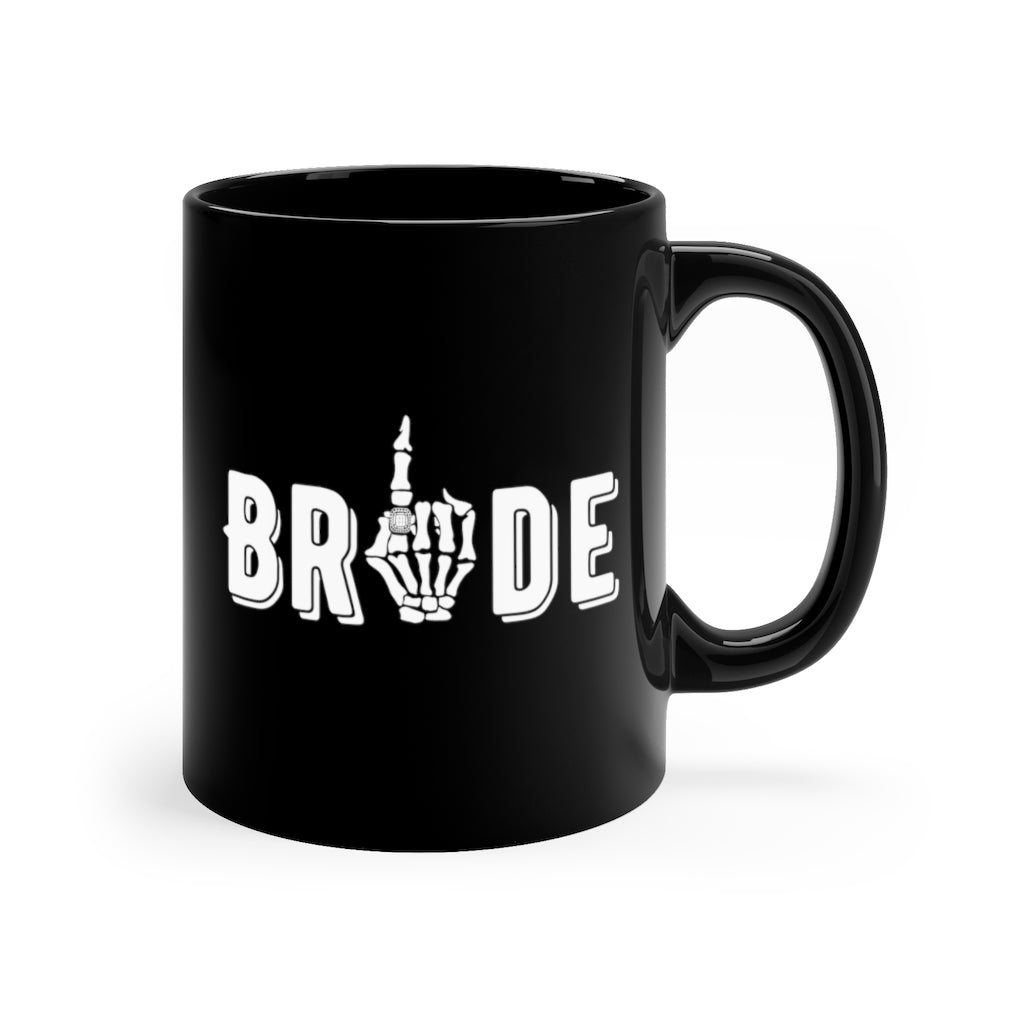 Bride Black Mug