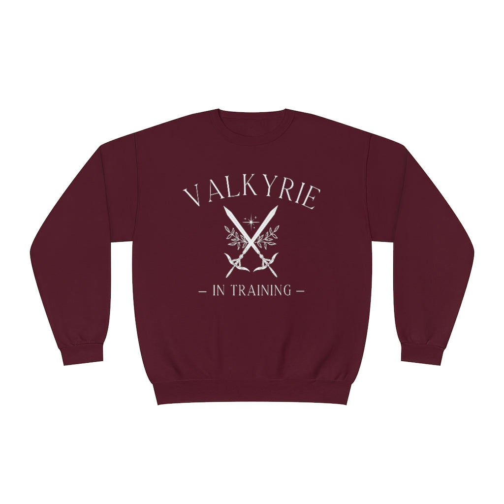 Valkyrie in Training Crewneck Sweatshirt