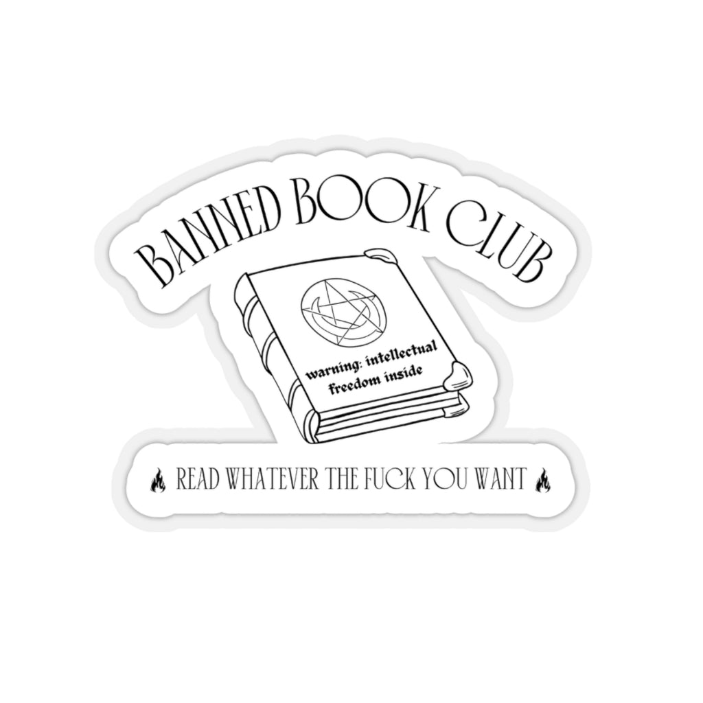 Banned Book Club Stickers