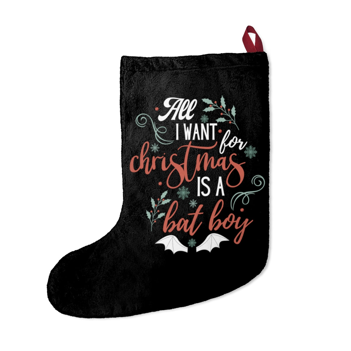 Bat Boys Christmas Stockings