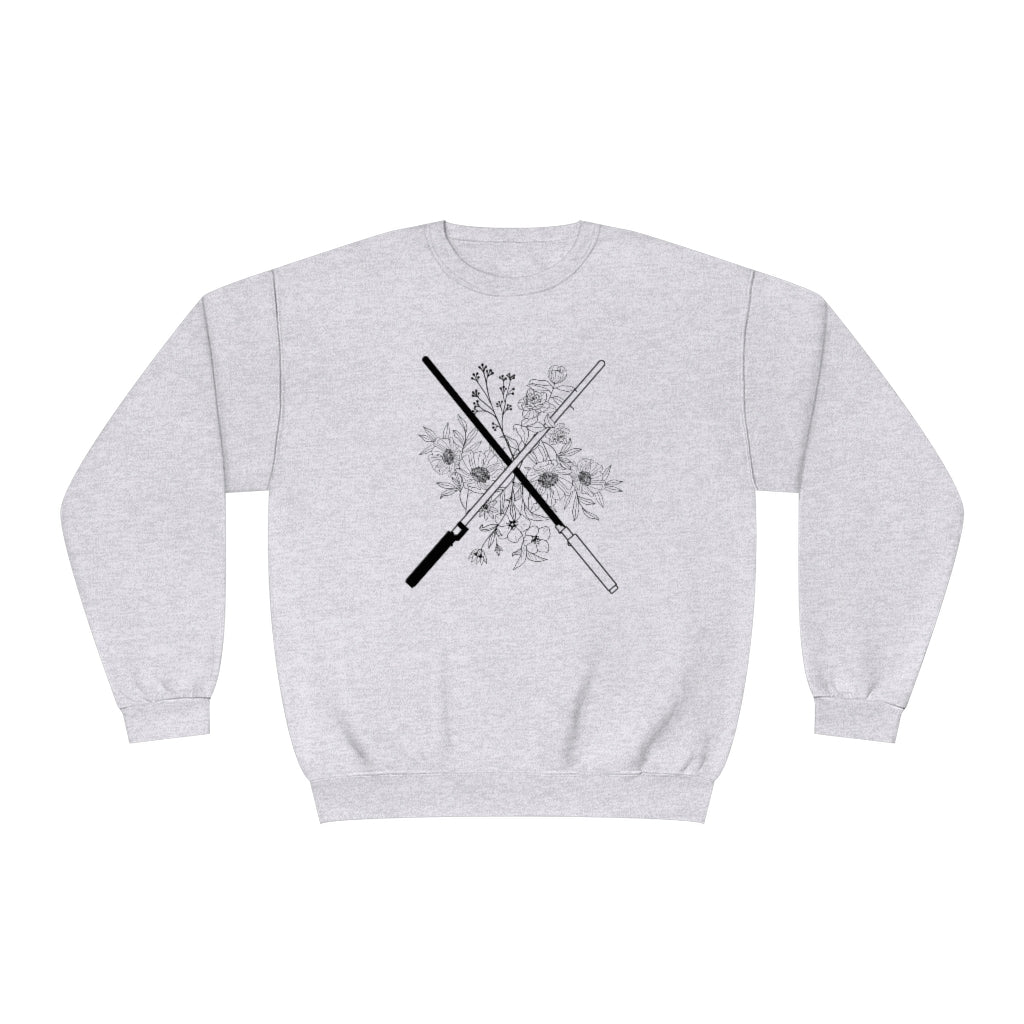 FlowerSaber Crewneck Sweatshirt