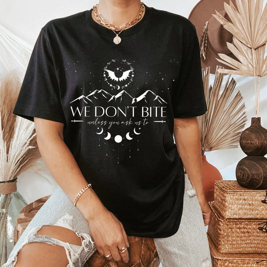 We Don't Bite ACOMAF Short Sleeve Tee