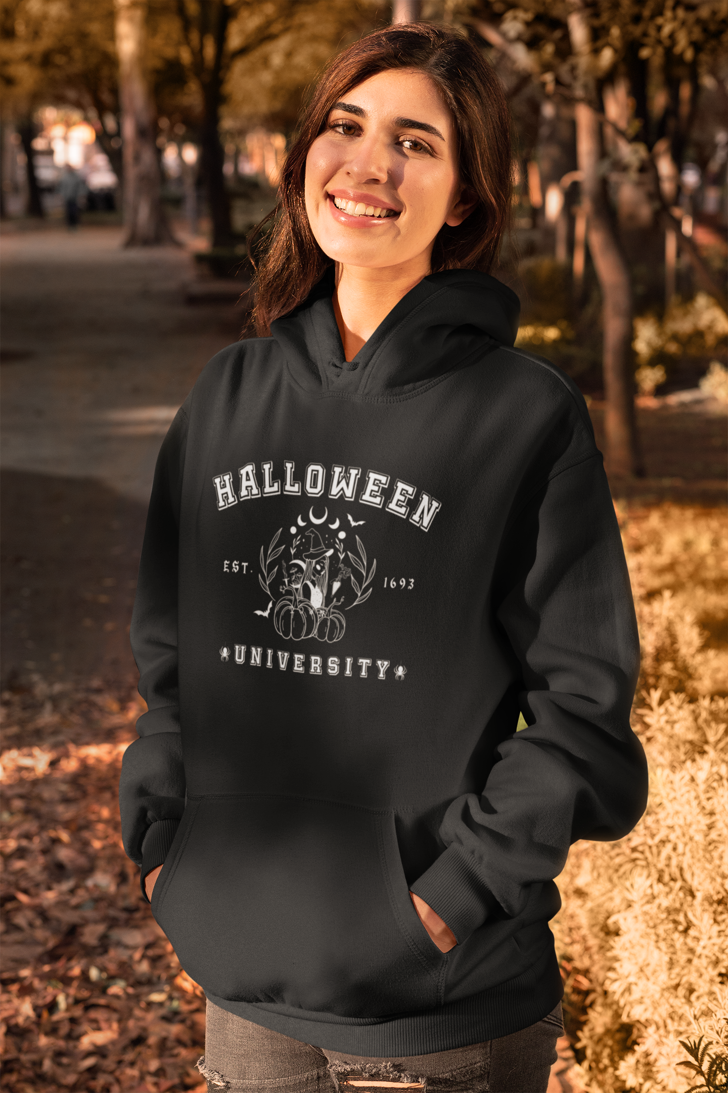 Halloween University Hooded Sweatshirt